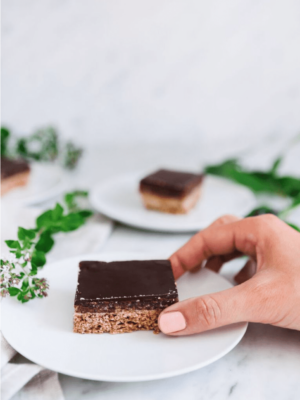Caramel shortbread