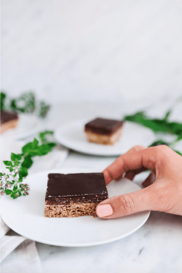 Caramel shortbread