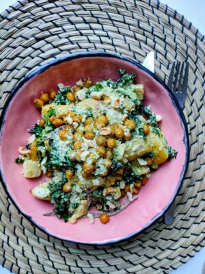 Winterse caesar salad